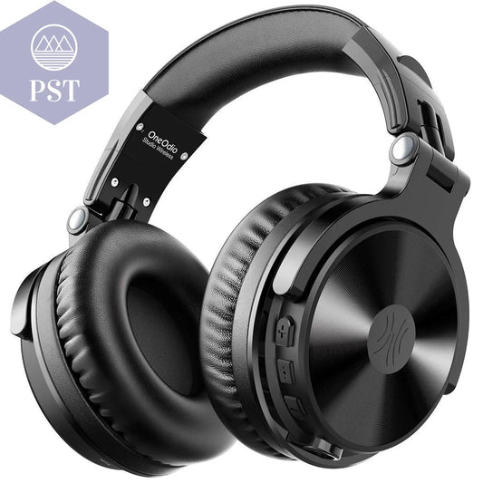 Foldable Over Ear Bluetooth Headphones Black-Russian-Federation PST PS Tradings