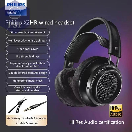 Philips X2HR Fidelio Hifi Stereo Kopfhörer Gaming Headset Computer PST PS Tradings
