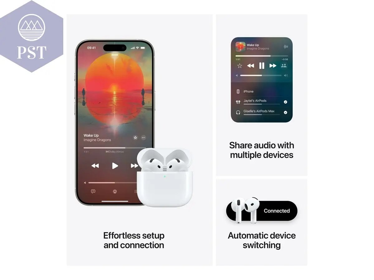 Apple AirPods 4 BT Earphones PST PS Tradings Kopfhörer Kopfhörer