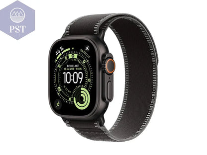 Apple Watch Ultra 3 Titanium Cellular PST PS Tradings Smartwatch M / Schwarz / Trail Loop schwarz/kohlegrauSmartwatch Apple Watch Ultra 3 Titanium Cellular