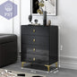 Elegante Minimalist Kommode für Ihr Zuhause PST PS Tradings  PST PS Tradings Black-gold-4drawer PST PS Tradings