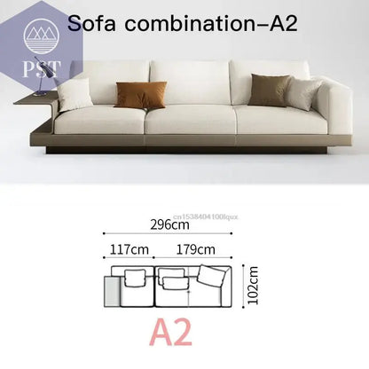 Elegantes Nordisches Ecksofa für Ihr Zuhause - PS Tradings Ecksofa 296cm-sofa-A2 PS Tradings