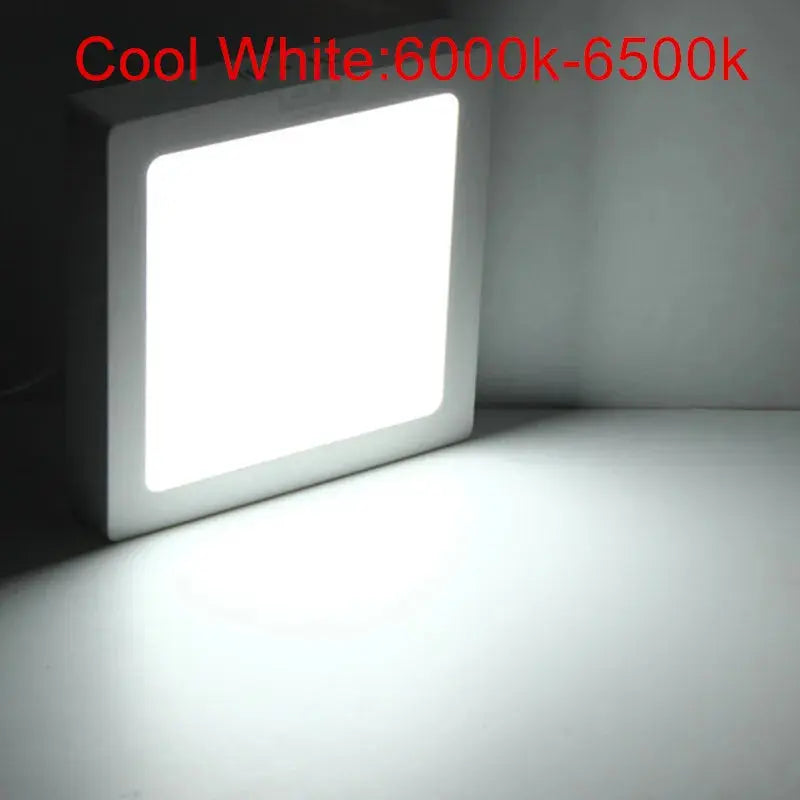 Oberfläche LED Quadratische Decken Licht 9W 15W 25W LED-Panel Licht Unten Licht mit fahrer AC85-265V AC110V/220V LED Innen Licht       PST PS Tradings