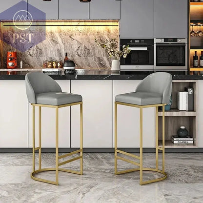 High Pink Akzent Barhocker Empfang minimalist ische Luxus Küche Theken hocker nordische ergonomische Cadeiras Bar Möbel       PST PS Tradings