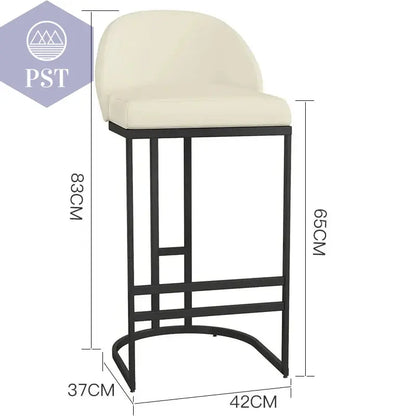 High Pink Akzent Barhocker Empfang minimalist ische Luxus Küche Theken hocker nordische ergonomische Cadeiras Bar Möbel       PST PS Tradings