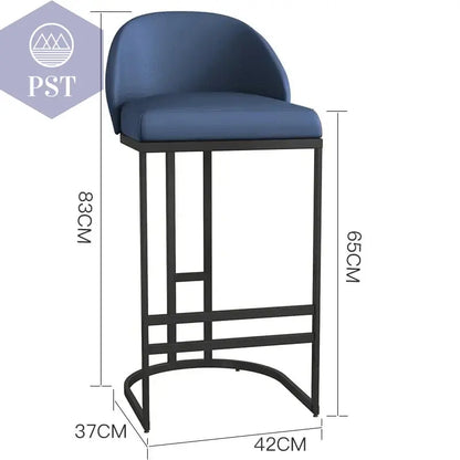 High Pink Akzent Barhocker Empfang minimalist ische Luxus Küche Theken hocker nordische ergonomische Cadeiras Bar Möbel       PST PS Tradings