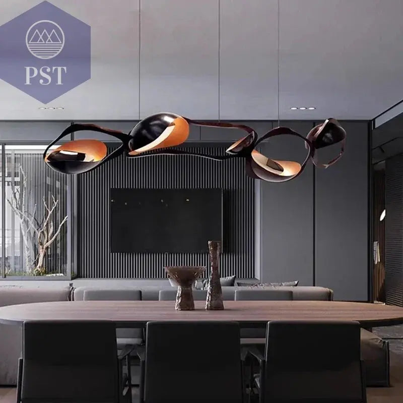 Moderne LED Pendelleuchter Design Deckenleuchter für Esszimmer Wohnzimmer Beleuchtung PST PS Tradings Leuchte PST PS Tradings  PST PS Tradings