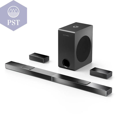 ULTIMEA Nova S80 5.1.2 Hifi Surround Soundbar Dolby Atmos Raumklang eArc 520W Subwoofer PST PS Tradings Soundbar PST PS Tradings Nova-S80-UK-Plug-Italy PST PS Tradings